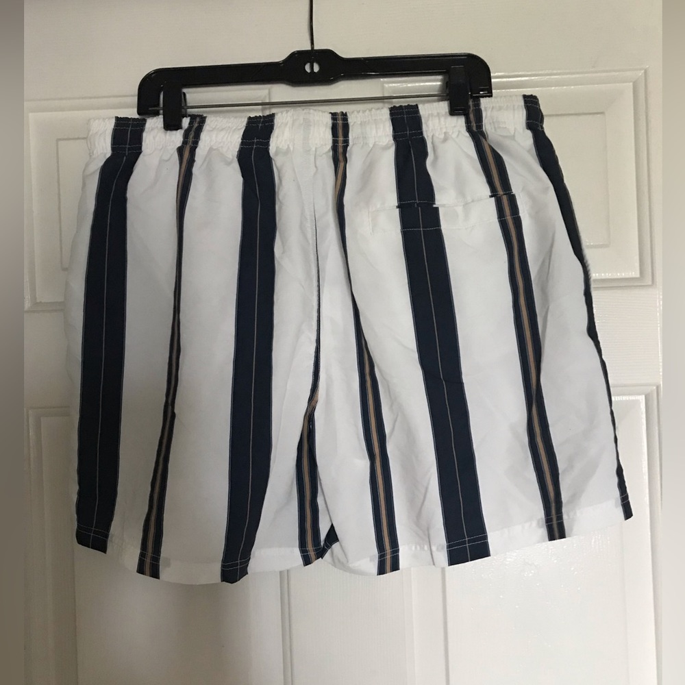Striped Swim Trunks - Picture 2 of 6